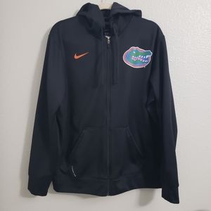 Nike Therma fit gators black zip up hoodie L